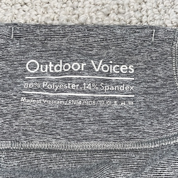 grey outdoor voices leggings size small - Picture 4 of 4